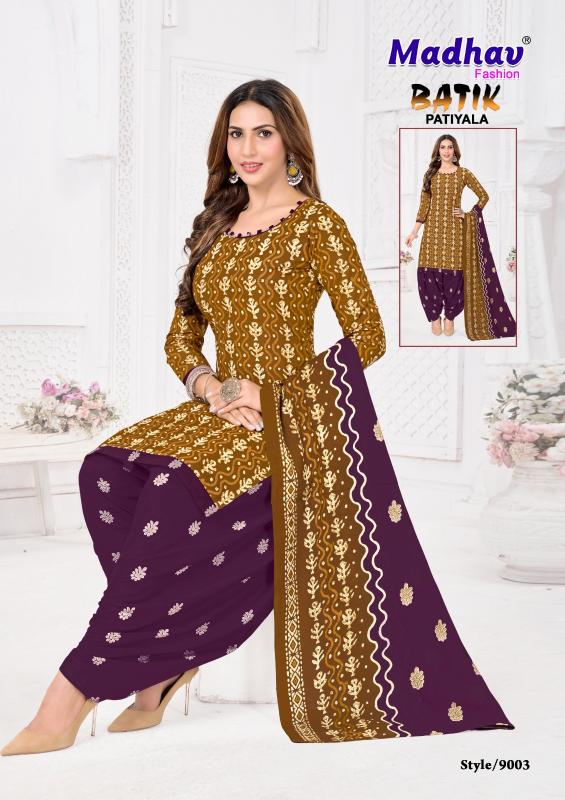 Madhav batik patiyala vol-9 buy online non catalog ladies dress material on wholesale